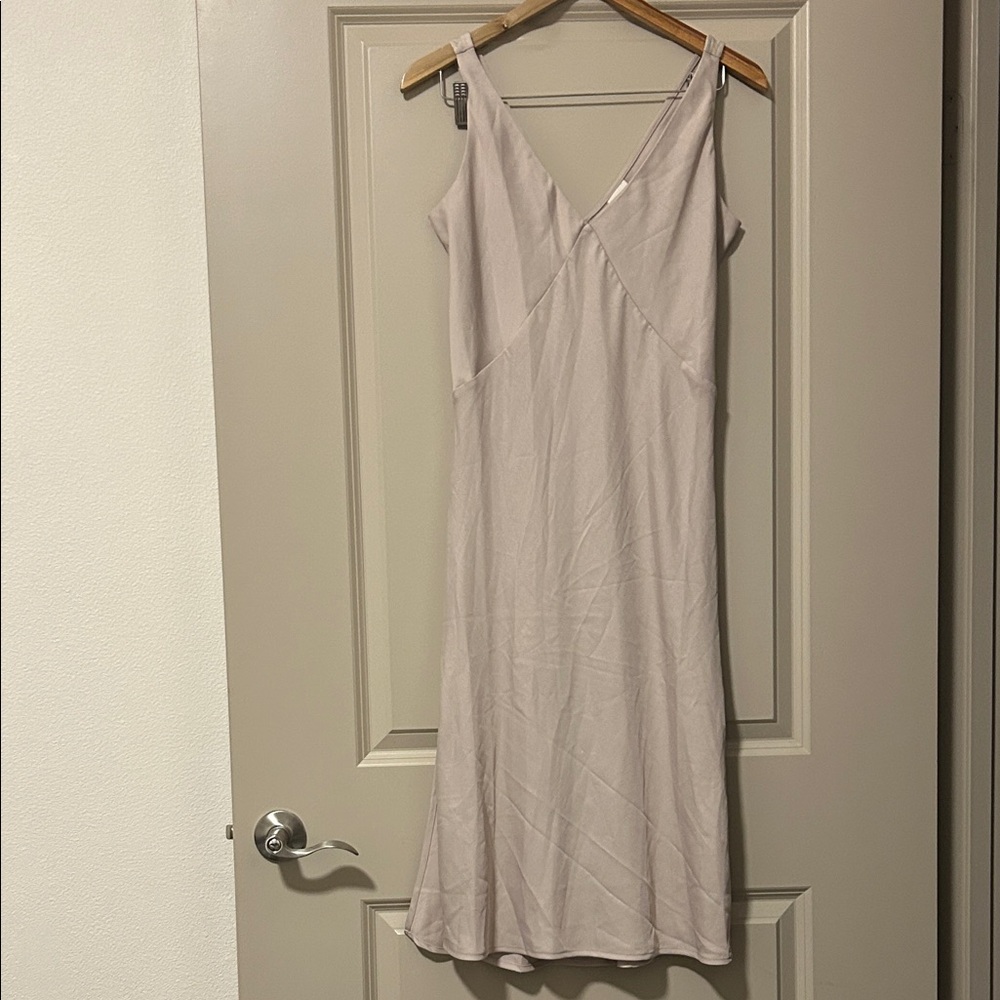 a new day Cream Midi Dress
